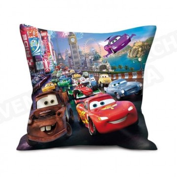 COUSSIN CARRE 35CM Cars team course