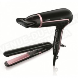 Pack PHILIPS lisseur + seche cheveux HP8640/40