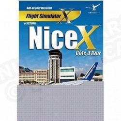 Flight Simulator 9 / Flight Simulator X - Add-on Nice Côte d'Azur X Jeu PC