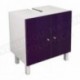 CORAIL Meuble sous-lavabo 60 cm - Aubergine