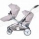 RED CASTLE Poussette Duo Evolutwin Taupe