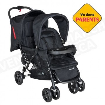 SAFETY 1ST Poussette Double Tandem Duodeal Full Black