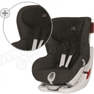 BRITAX ROMER Siege-Auto King II Groupe 1 + Housse Offerte