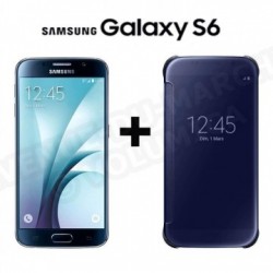 Samsung S6 + Samsung Etui Clear
