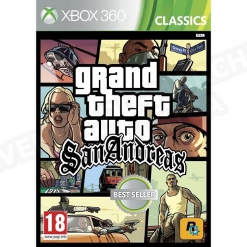 GTA San Andreas Jeu Xbox 360