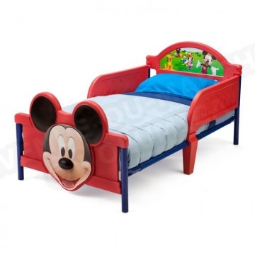 MICKEY Lit enfant en plastique 70 x 140 cm