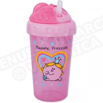 MONSIEUR MADAME Grande Tasse "Flip-Top" Madame Princesse