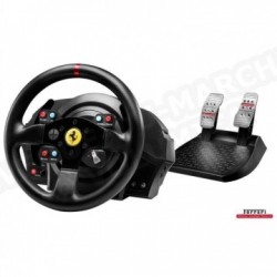 Volant de Course+Pédalier T300 Ferrari GTE PS3-PC
