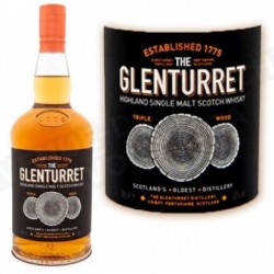 GLENTURRET 3 wood 40° 70cl