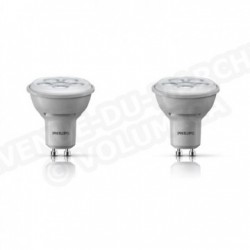PHILIPS Lot 2 ampoules spot LED GU10 50W dimmables