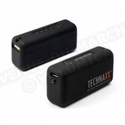 Technaxx mini batterie de secours TX-32 2600 mAh - Noir