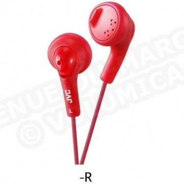 JVC HA-F160-R-E Ecouteurs GUMY Rouge