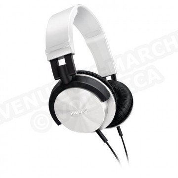 PHILIPS SHL3000WT Casque audio DJ-Style Blanc