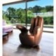 FINGER Fauteuil Chocolat