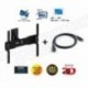 MELICONI 920004 Support TV mural + câble - Kit