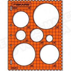 FISKARS Gabarit de Découpe Cercles