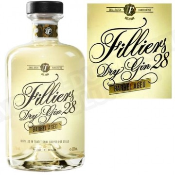 Filliers 28 barrel aged Gin 50cl 43.7° Belgique