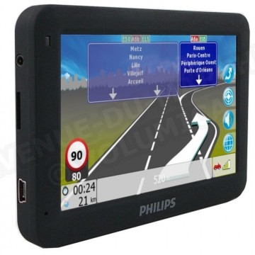 PHILIPS PNS410, GPS 4", 15 pays - Cartes gratuites a vie - Bluetooth