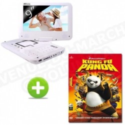 TAKARA VR149W Lecteur DVD portable + Film Kung Fu Panda