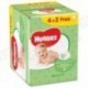 HUGGIES Lingettes Natural Care enrichies Aloe Vera 4+2 Gratuites (6x56)